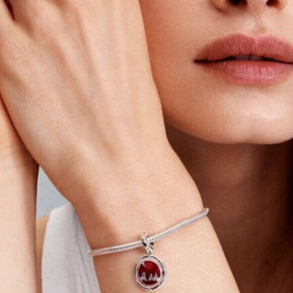 Pandora Stranger Things Glow-in-the-dark Upside Down Dangle Charm - Picture 6 of 7